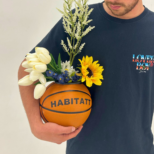 Habitatt Basketball Planter/Holder