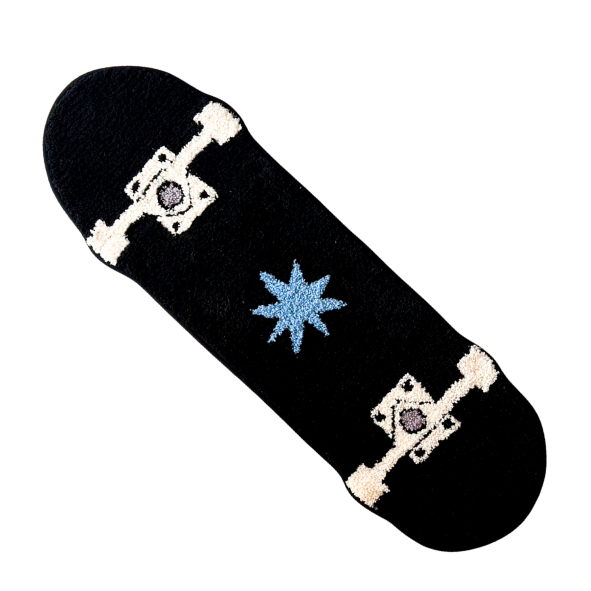 Star Skateboard Rug