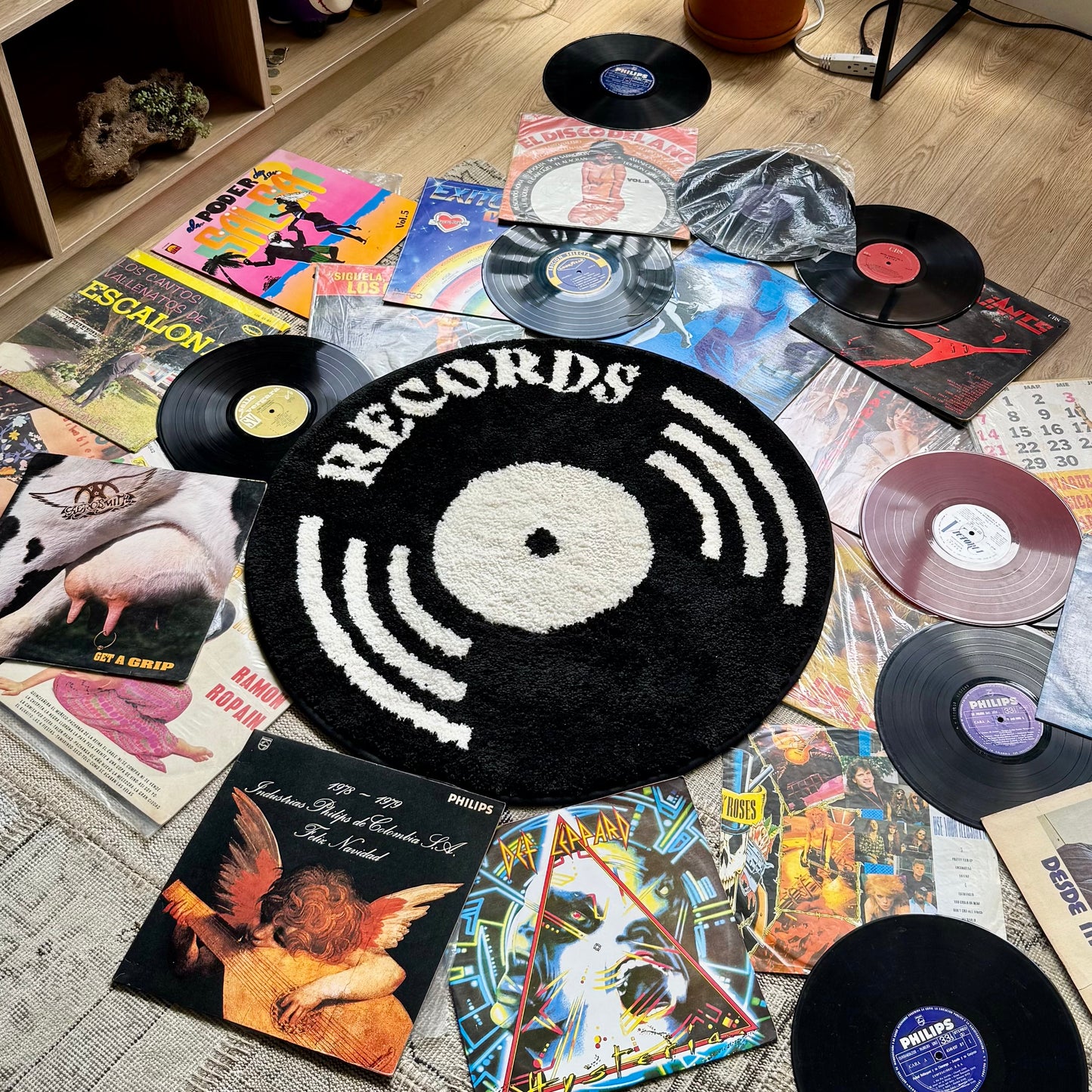 Records Rug