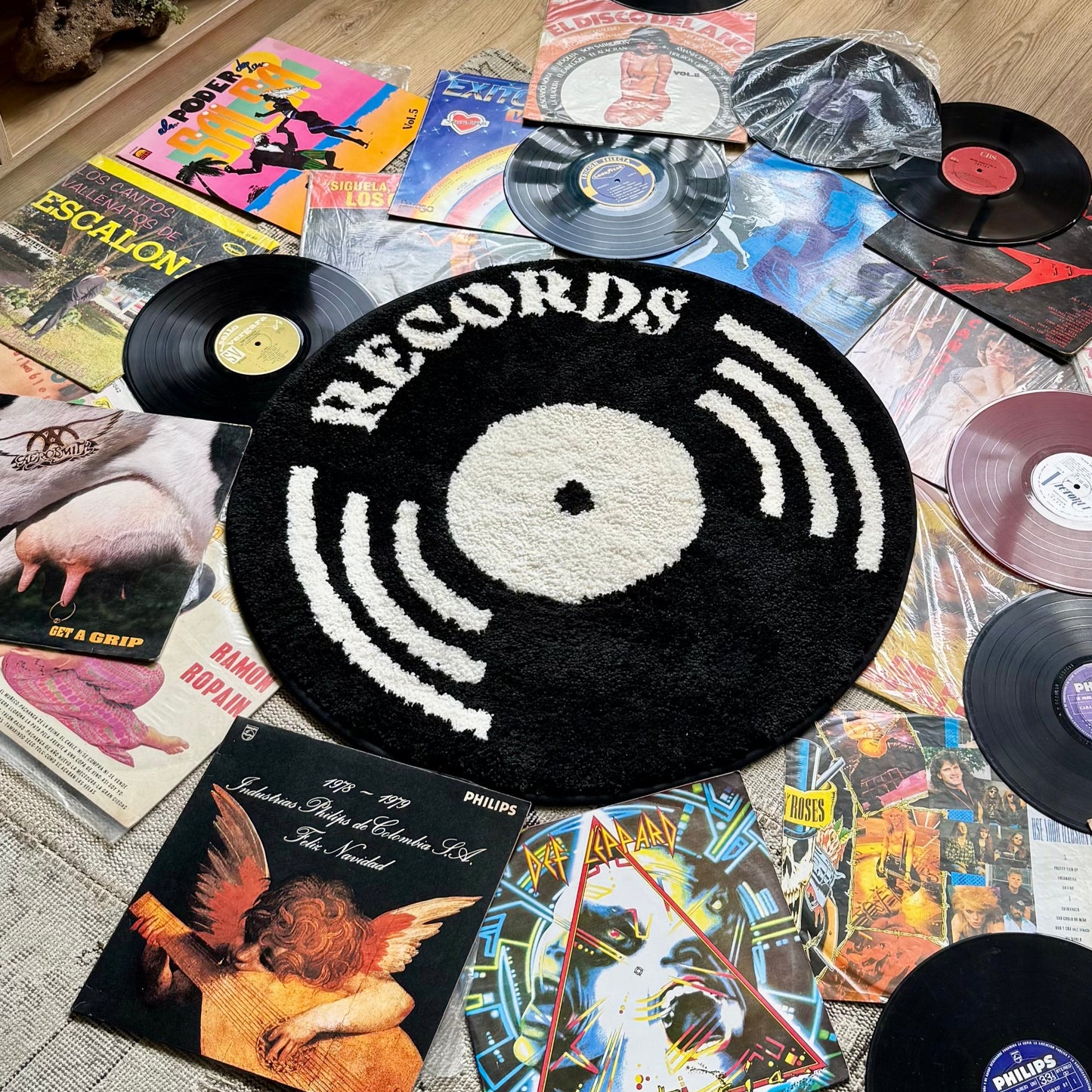 Records Rug