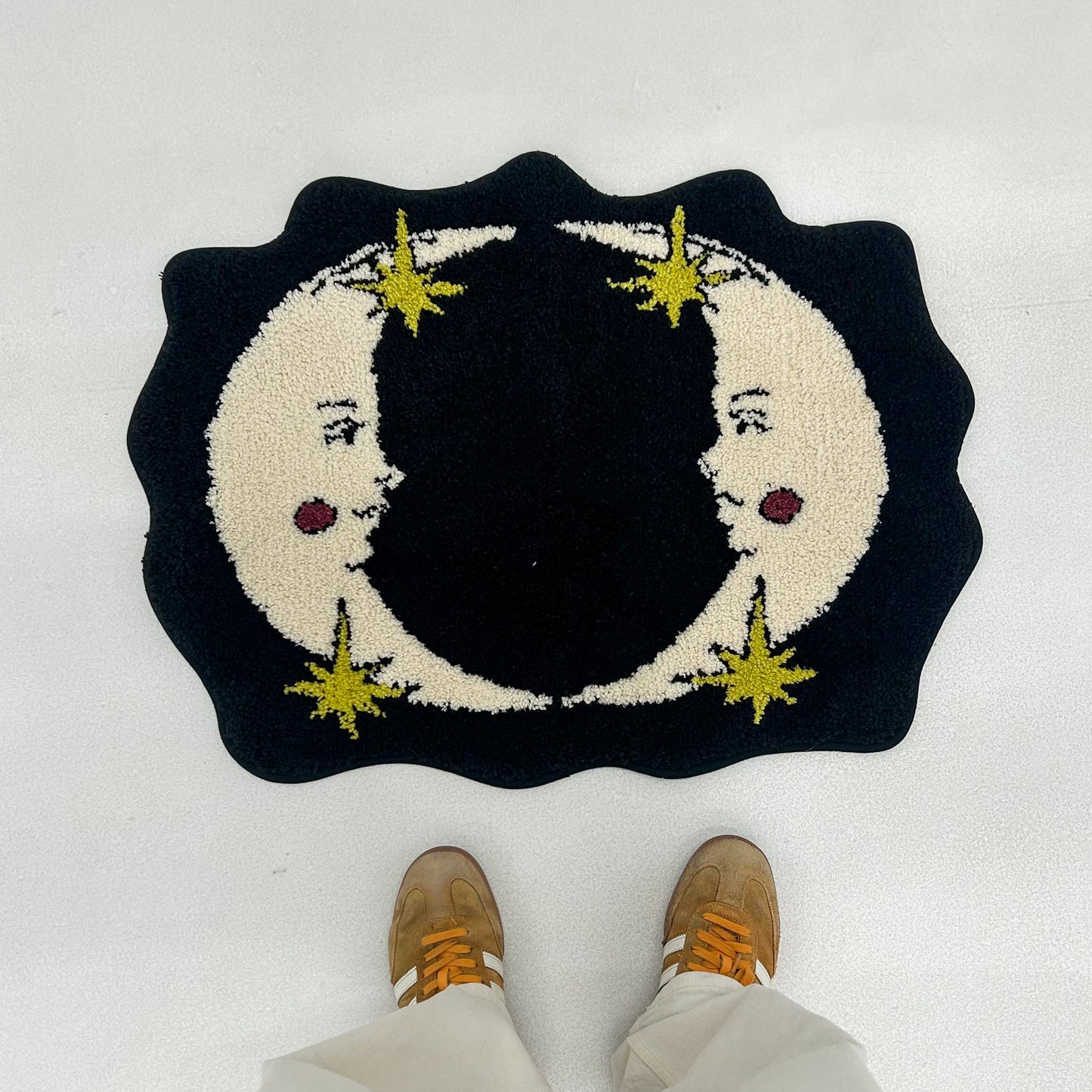 Kissing Moons Rug