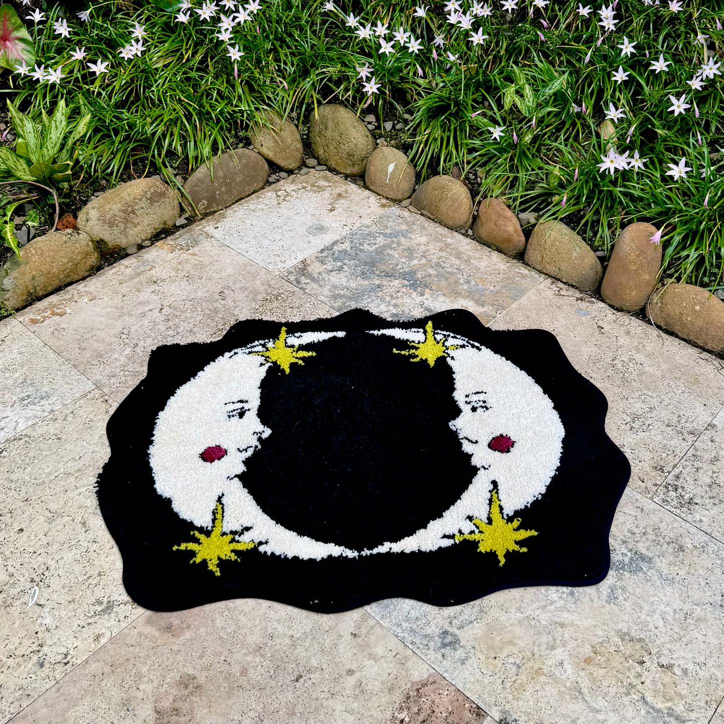 Kissing Moons Rug