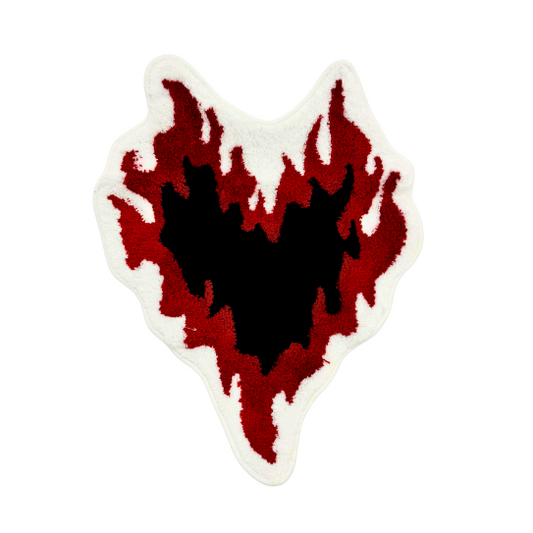 Blazing Heart Rug