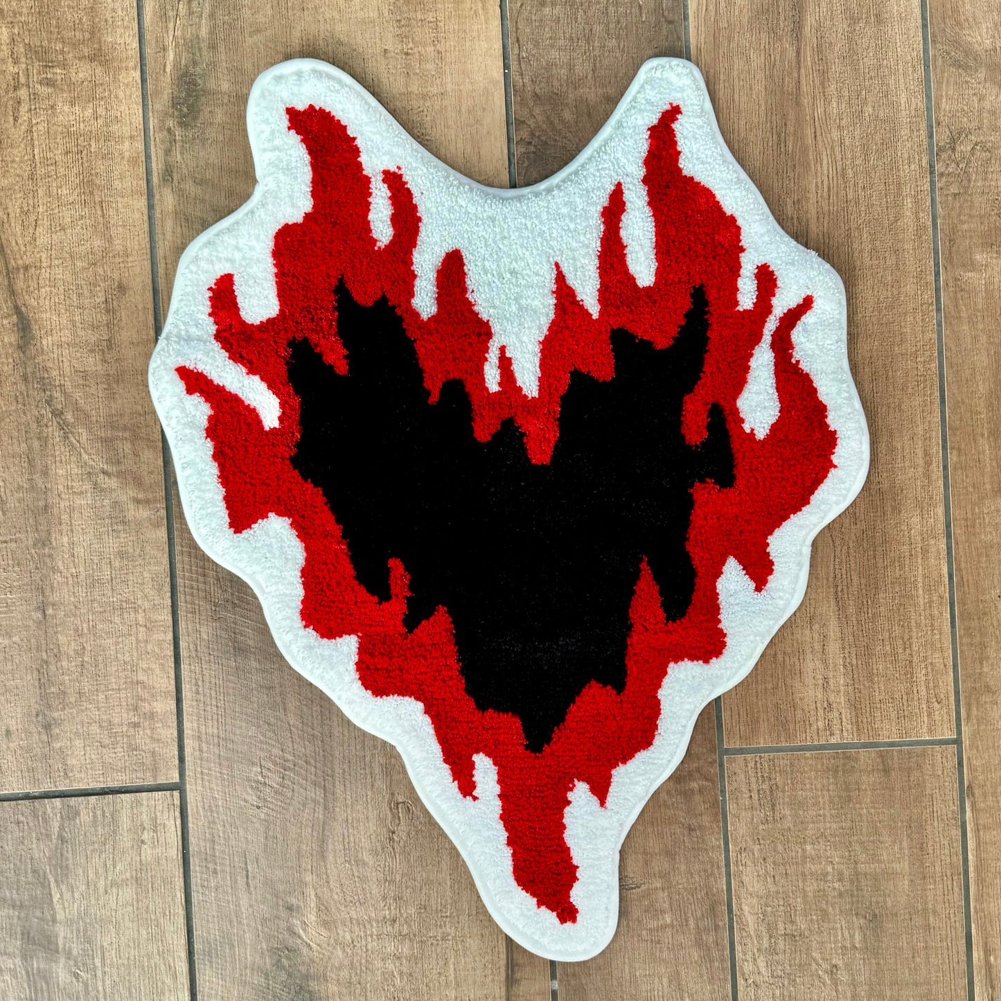 Blazing Heart Rug