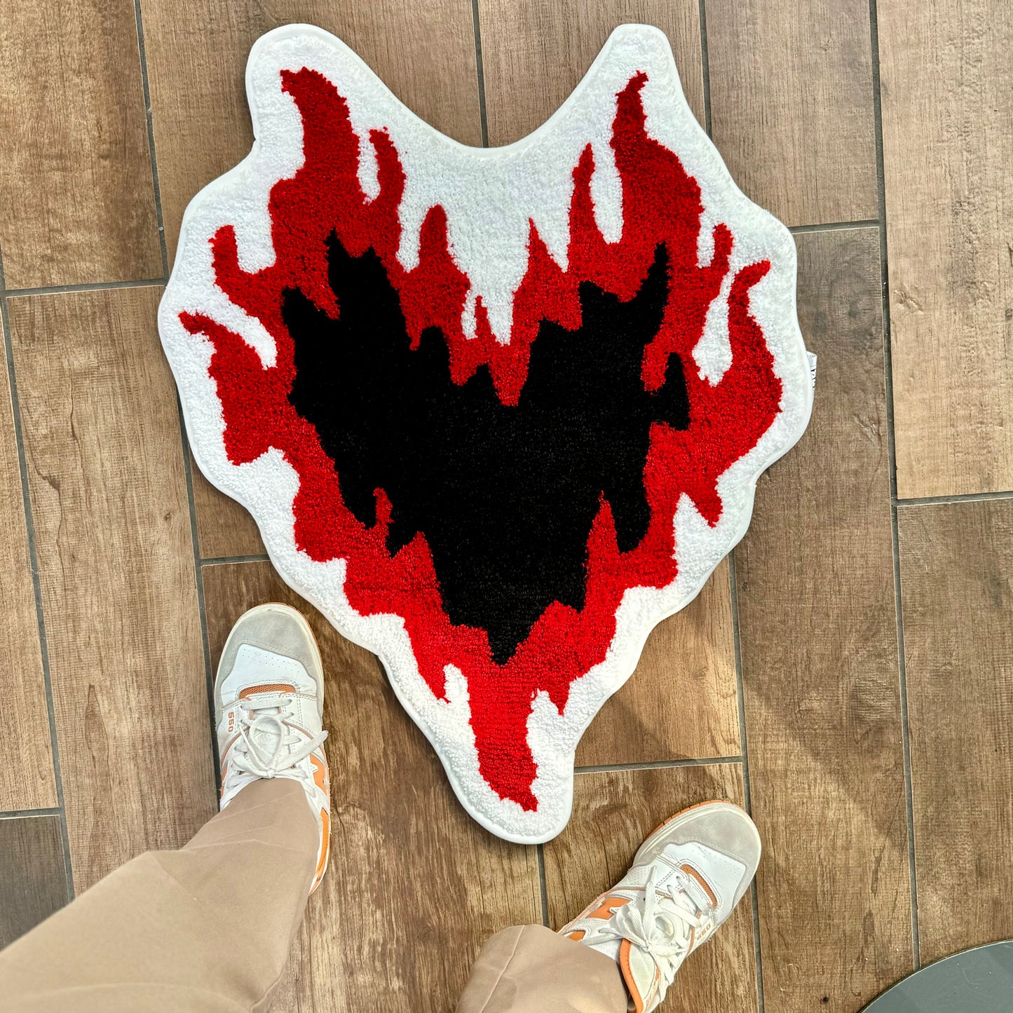 Blazing Heart Rug