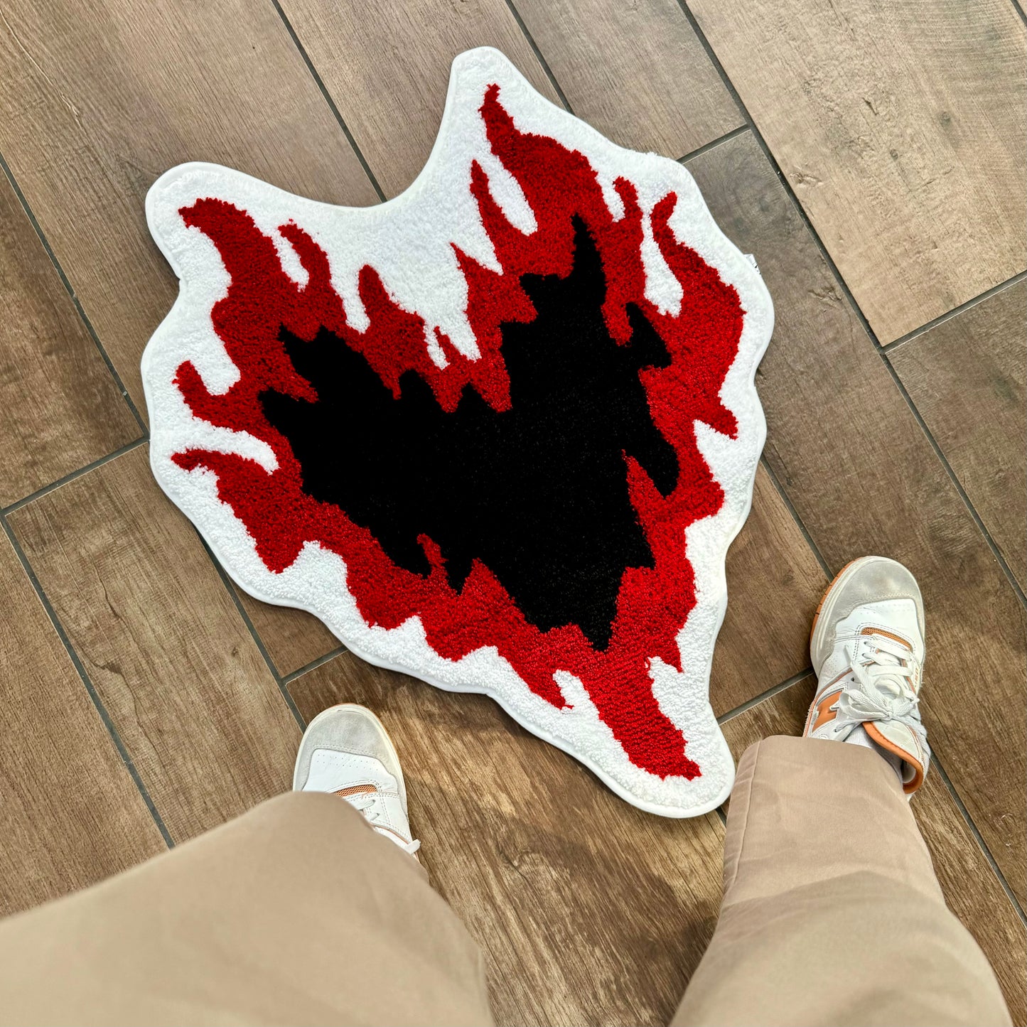 Blazing Heart Rug
