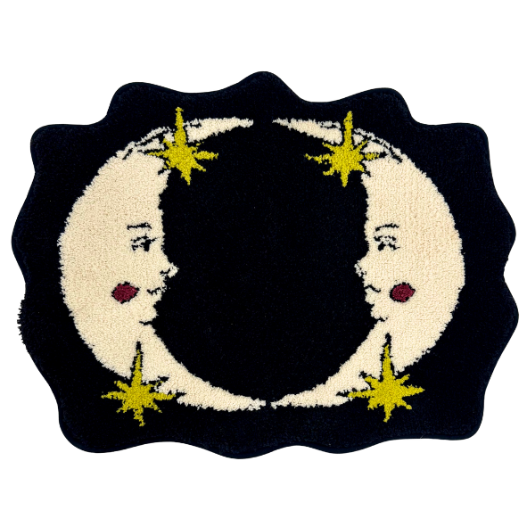 Kissing Moons Rug