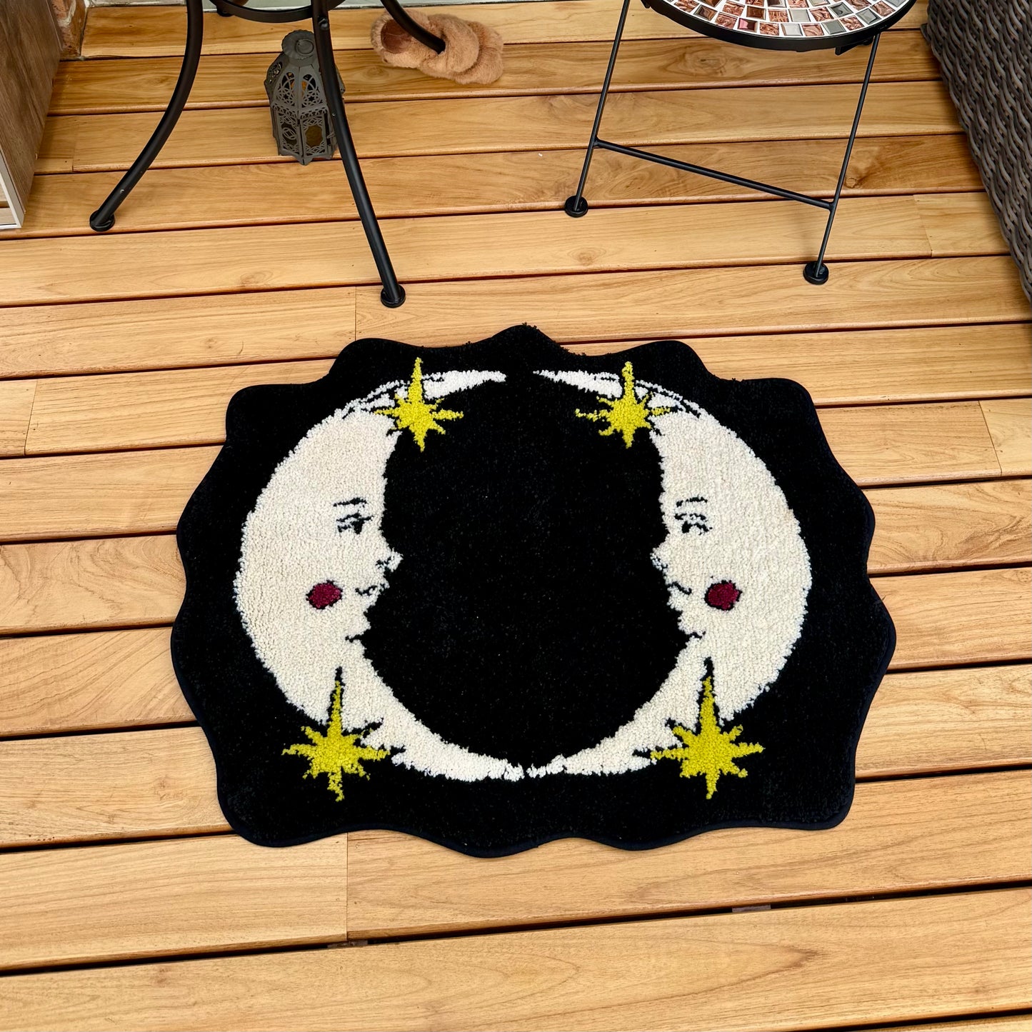 Kissing Moons Rug