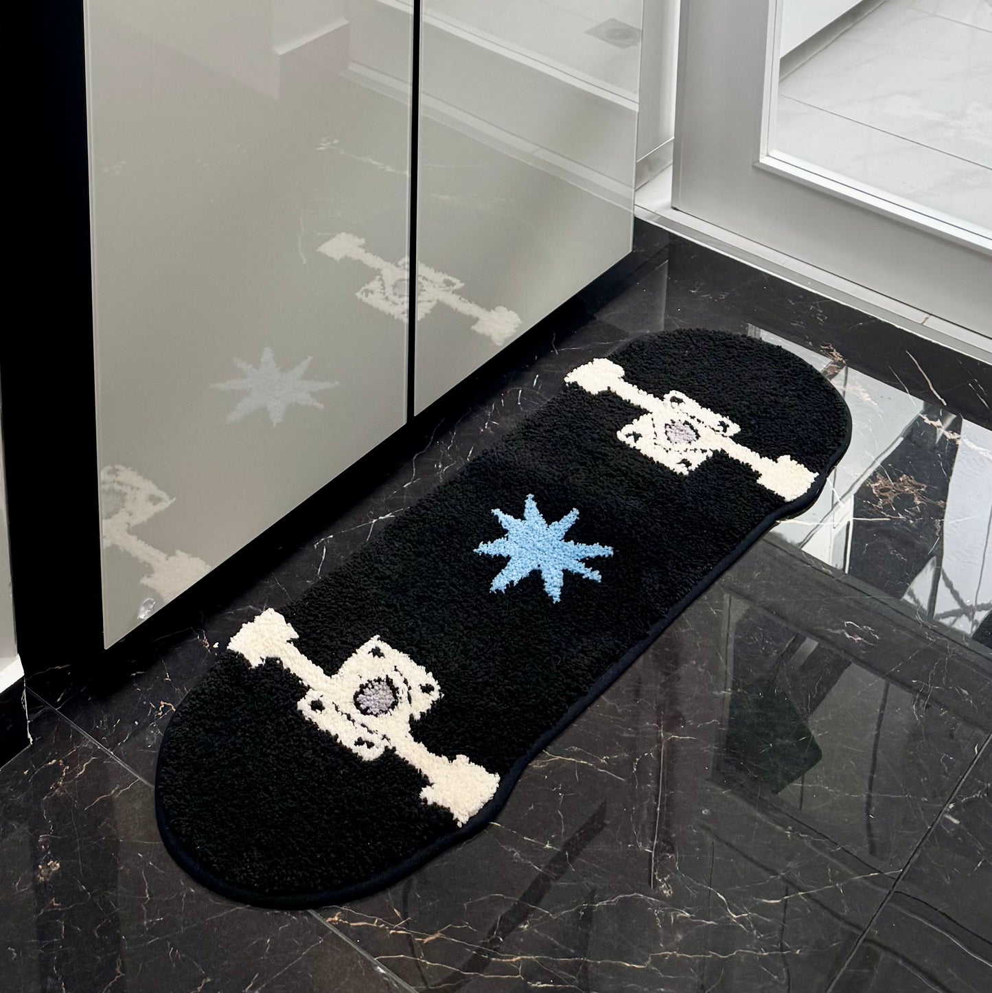 Star Skateboard Rug