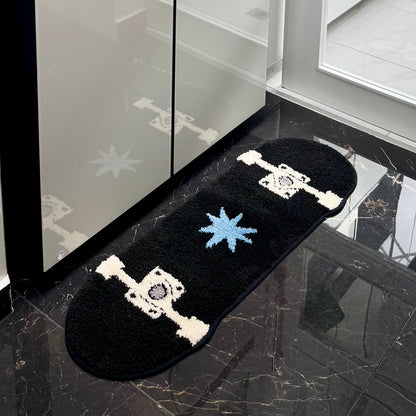 Star Skateboard Rug